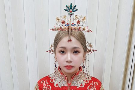 台南市市區新娘單妝髮造型