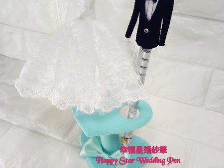 0411上新~新娘☆高雅白蕾絲禮服 新郎黑西裝
