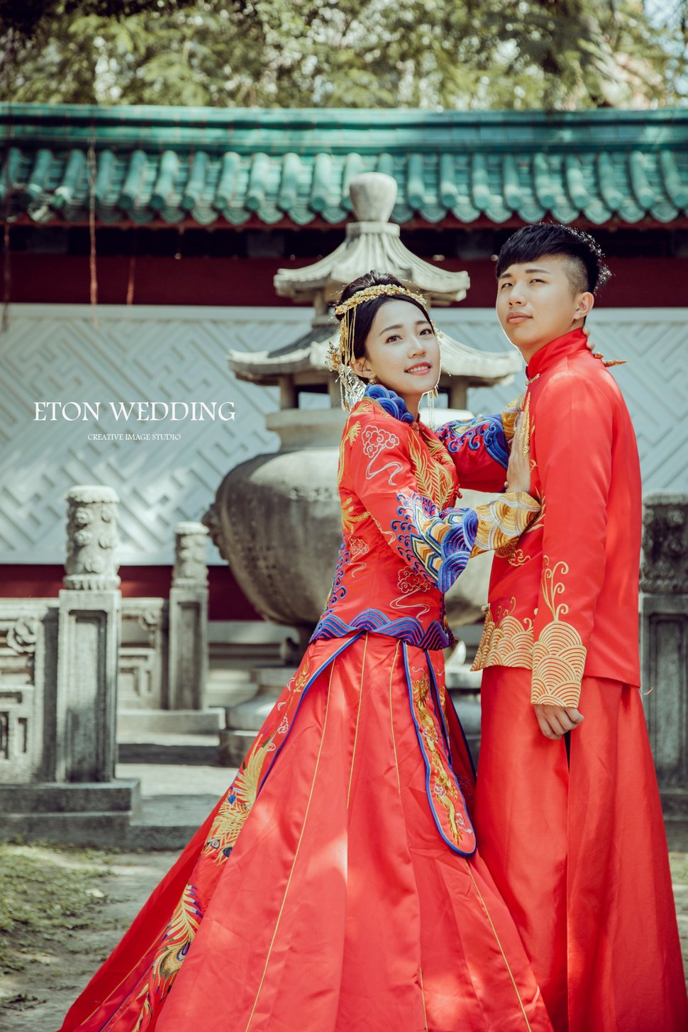 中式婚紗,伊頓自助婚紗 (3) - 伊頓自助婚紗攝影工作室《結婚吧》