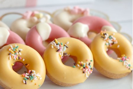 巧克力迷你甜甜圈100顆婚禮小物客製化
