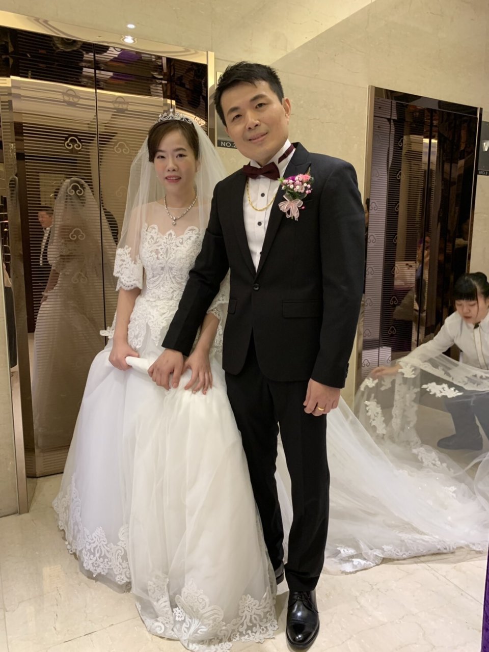 台中福華大飯店,2019年6月15日我倆的完美婚禮