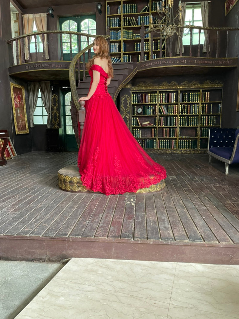 #我的紅禮服-有趣又累的婚紗照體驗